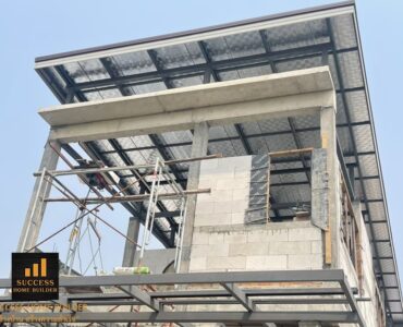 ผลงานสร้างบ้าน 2 ชั้นอุดรธานี | Success Home Builder รับสร้างบ้านอุดรธานี