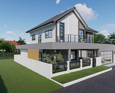 งานต่อเติมทั้งหมด ภายใน สวน ฝ้า ระแนง- ภาพบ้านคุณวุทธ | Success Home Builder รับตกแต่งภายในขอนแก่น