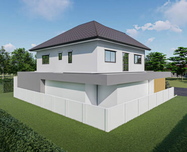 งานต่อเติมทั้งหมด ภายใน สวน ฝ้า ระแนง- ภาพบ้านคุณวุทธ | Success Home Builder รับตกแต่งภายในขอนแก่น