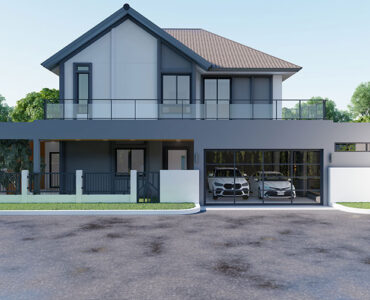 งานต่อเติมทั้งหมด ภายใน สวน ฝ้า ระแนง- ภาพบ้านคุณวุทธ | Success Home Builder รับตกแต่งภายในขอนแก่น
