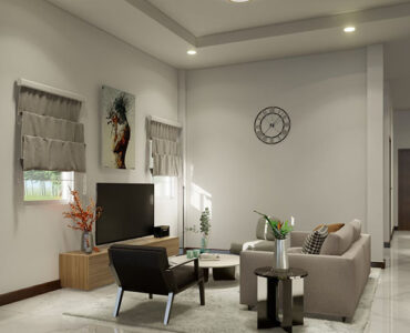 ผลงานการสร้างบ้าน ตกแต่งภายในบ้าน 2 ชั้น อุดรธานี | Success Home Builder