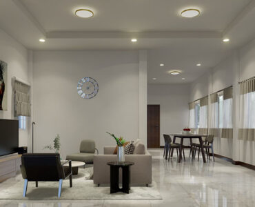 ผลงานการสร้างบ้าน ตกแต่งภายในบ้าน 2 ชั้น อุดรธานี | Success Home Builder