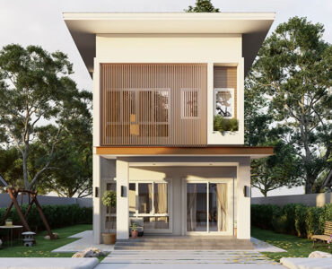 ผลงานออกแบบบ้านภายนอก อุดรธานี | Success Home Builder รับออกแบบบ้านอุดรธานี