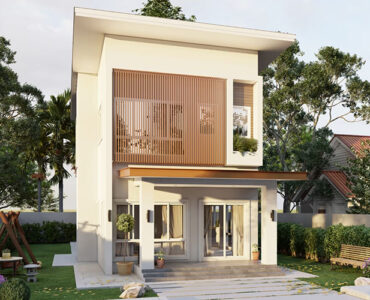ผลงานออกแบบบ้านภายนอก อุดรธานี | Success Home Builder รับออกแบบบ้านอุดรธานี