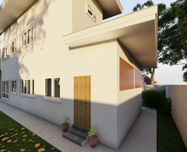 ผลงานออกแบบบ้านภายนอก อุดรธานี | Success Home Builder รับออกแบบบ้านอุดรธานี