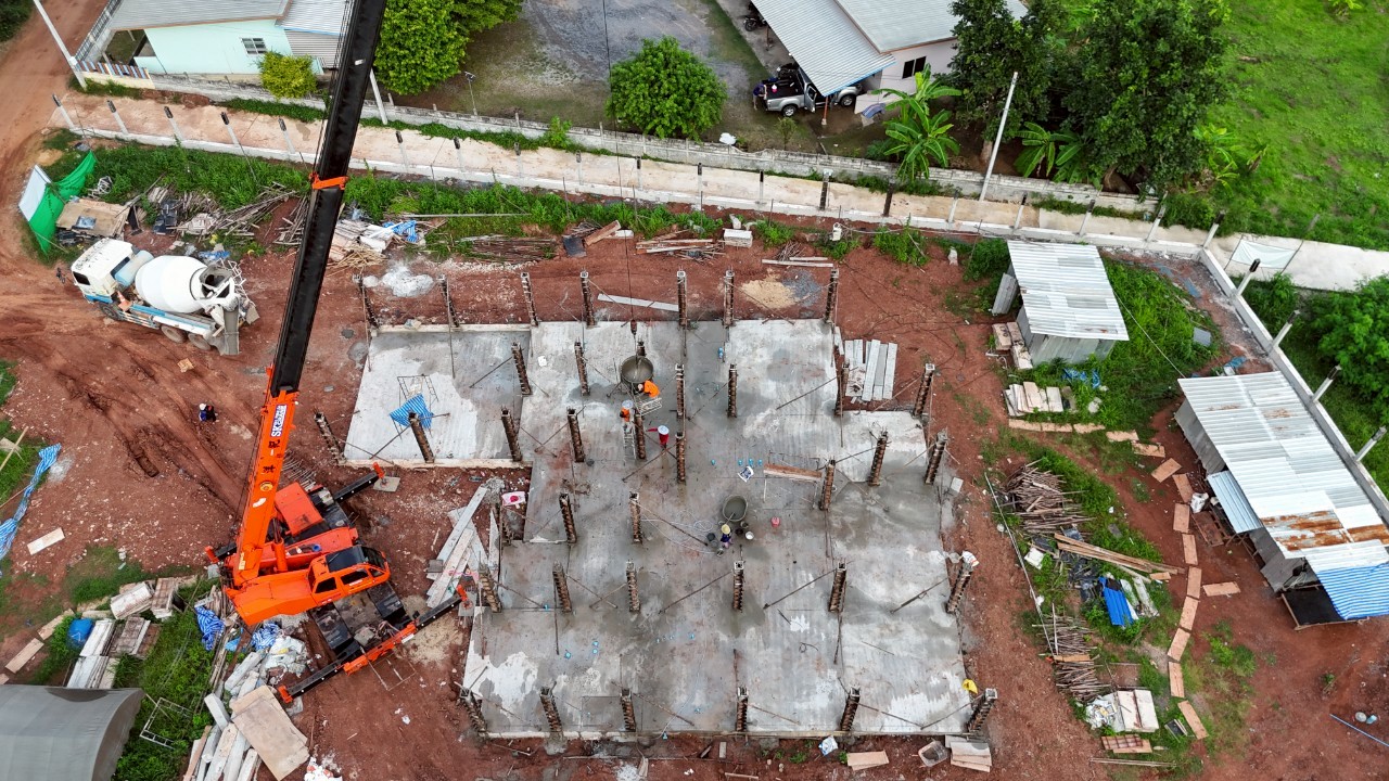 ผลงานสร้างบ้าน บ้านสไตล์ Modern European - รับสร้างบ้านขอนแก่น