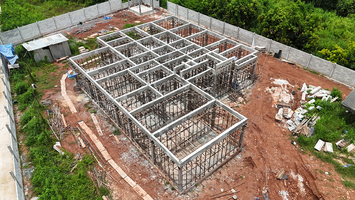 ผลงานสร้างบ้าน บ้านสไตล์ Modern European - รับสร้างบ้านขอนแก่น