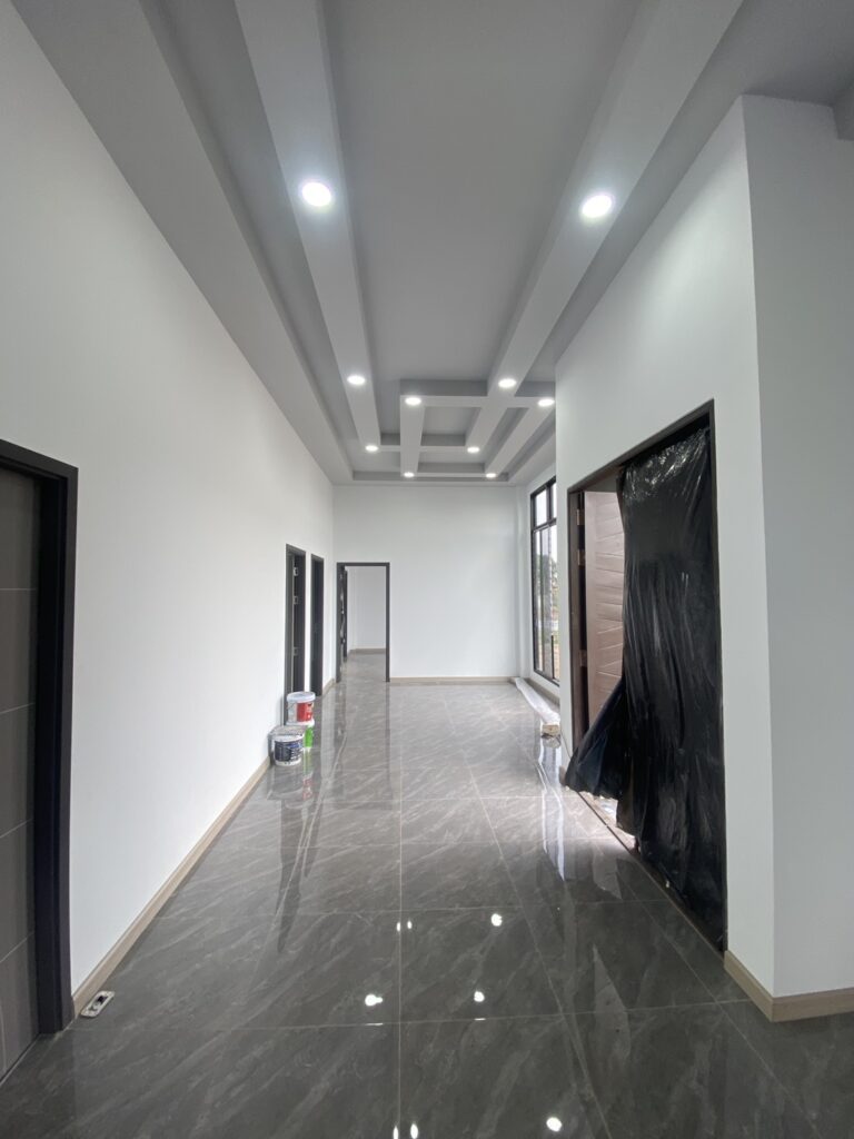 ผลงานสร้างบ้าน Modern House ที่มหาสารคาม 1 - รับสร้างบ้านมหาสารคาม