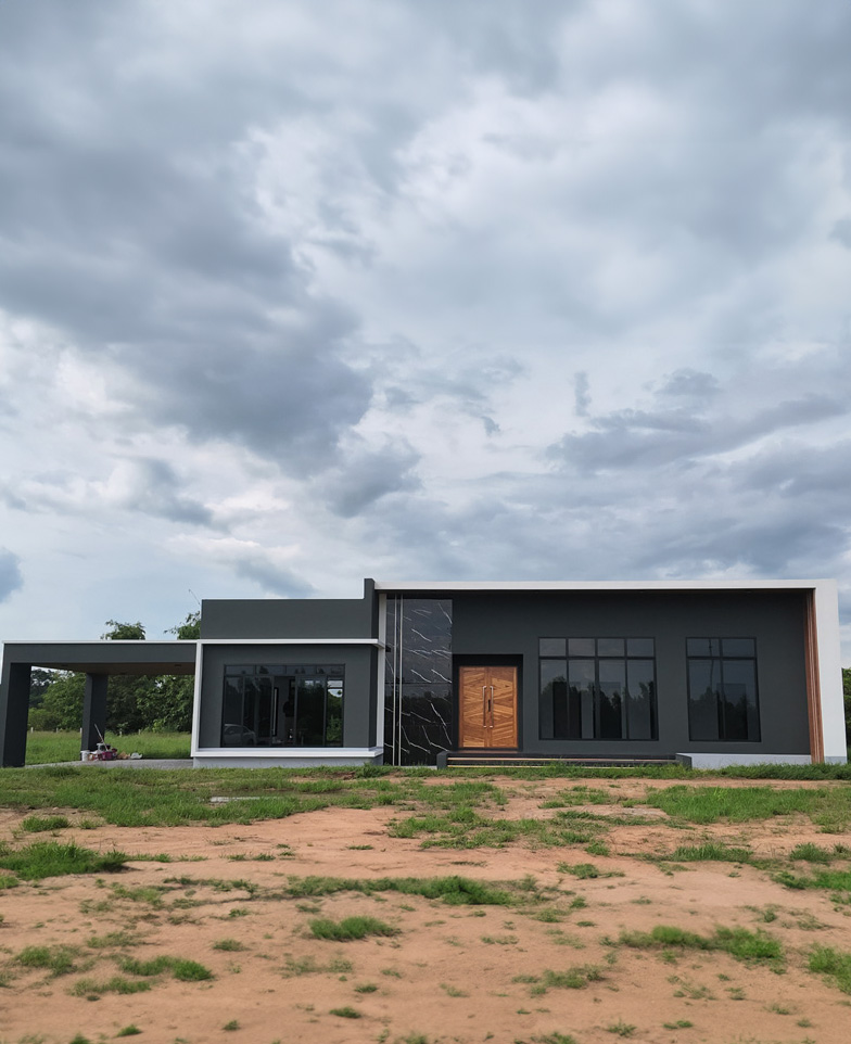 ผลงานการสร้างบ้าน Modern House