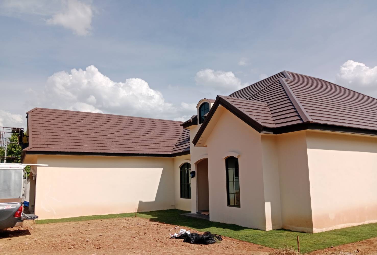 อัพเดตความคืบหน้า European Cottage | รับสร้างบ้านขอนแก่น 2